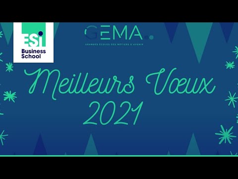 MEILLEURS VŒUX 2021 ✨ Groupe GEMA