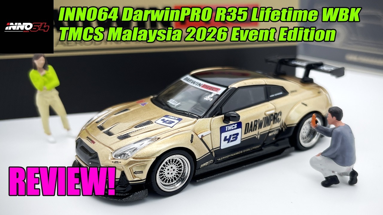 Inno64 DarwinPro R35 Lifetime WBK TMCS 2026 Event Edition - YouTube