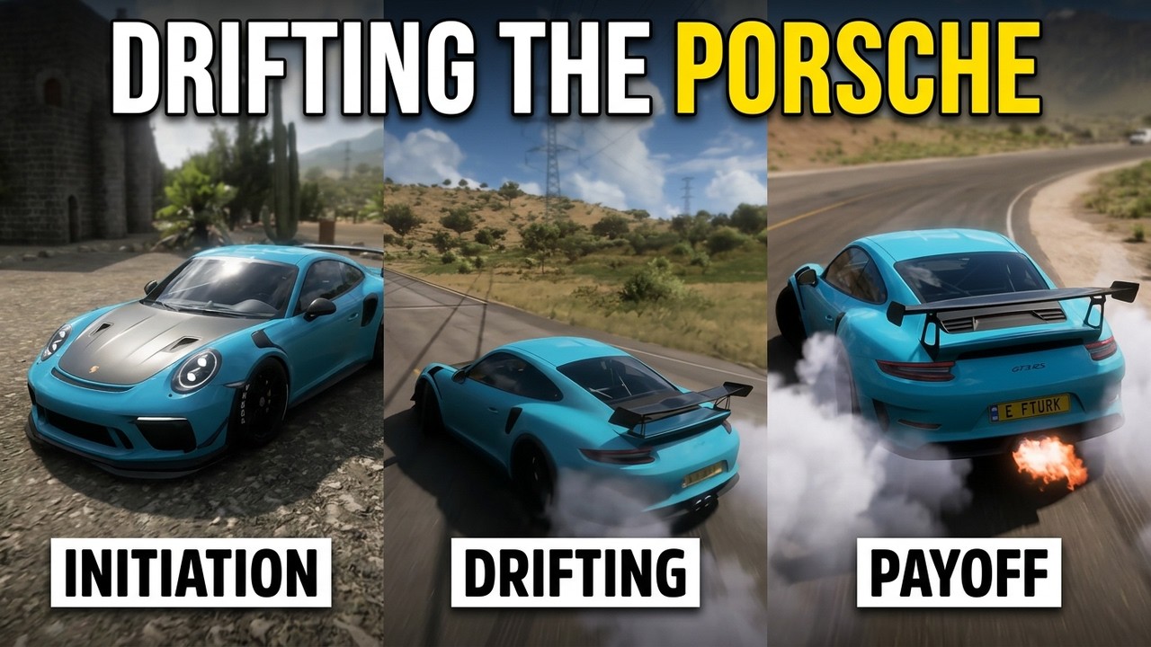 PORSCHE GT3 RS 2019 🔥 / FORZA HORİZON 5 / LOGİTECH G29 / STEERİNG WHEEL / GAMEPLAY