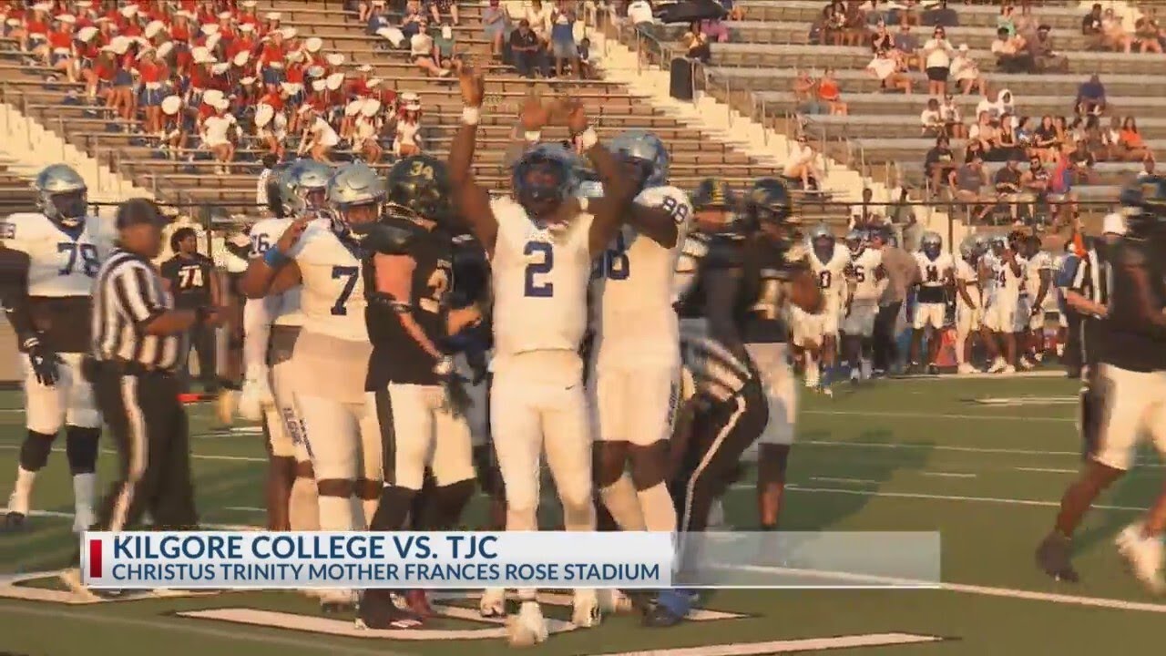 Kilgore College beats TJC YouTube