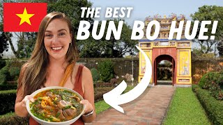 EATING THE BEST BUN BO HUE IN VIETNAM! 🇻🇳