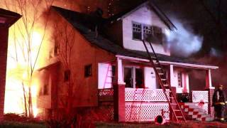 House Fire at 13339 Littlefield Detroit MI 48227