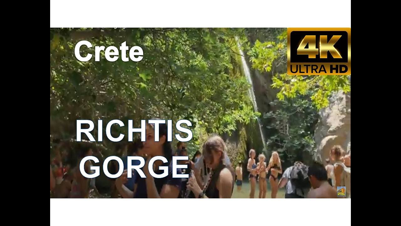 Φαράγγι Ρίχτη με υποτίτλους Richtis gorge subtitles 4k