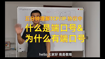 五分钟理解TCP/IP协议中端口号的涵义：什么是端口号？为什么要有端口号？