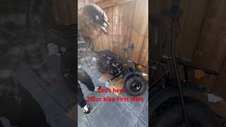 212cc drift hero mini bike first start #mini bike# first pull # drift hero Profile