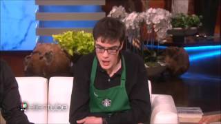 Ellen Meets the Dancing Starbucks Barista