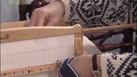 The Kromski Harp -  Part 3 - Dressing the Loom