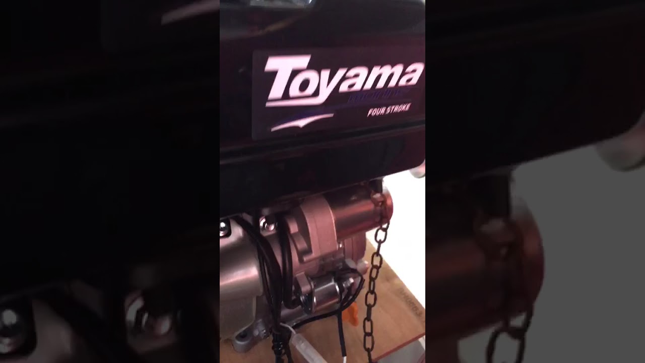 motor 18hp toyama partindo elétrica 
