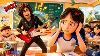 Twin-E | The Craziest Music Class Ever! 🎸  | Episode 4 | Full 3D Animation