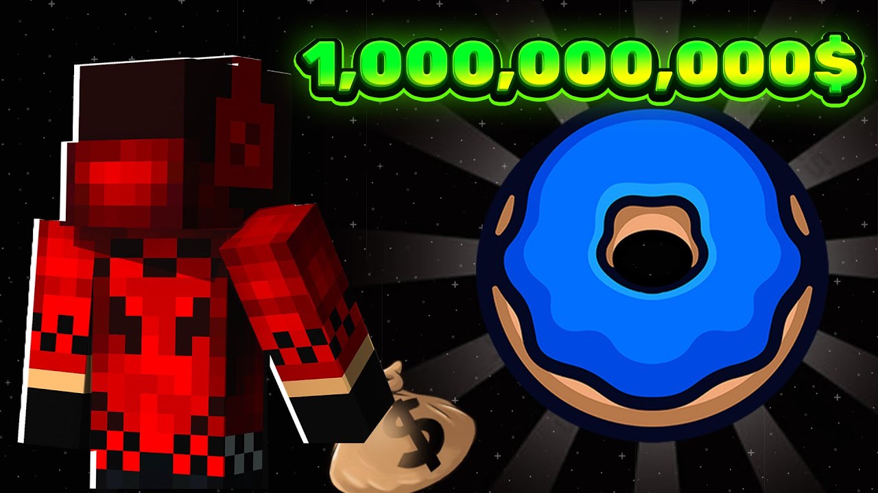 داخل مرگبار ترین سرور ماینکرفت جهان میلیاردر شدم(دونات اس ام پی)