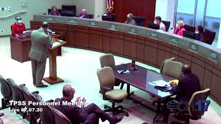 7-7-20 TPSS Personnel Meeting