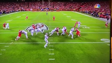 Josh Allen TD Pass to Dawson Knox Buffalo Bills Vs Kansas City Chiefs SNF