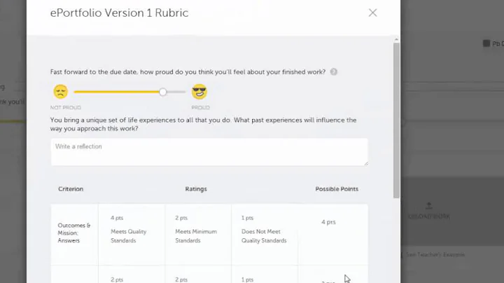 Creating a Portfolio: Uploading an Artifact
