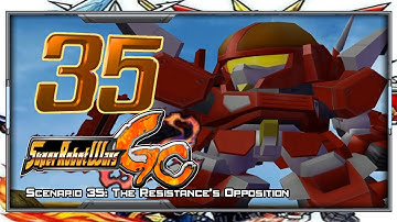 Super Robot Wars GC [English] - Walkthrough - Scenario 35 [The Resistance