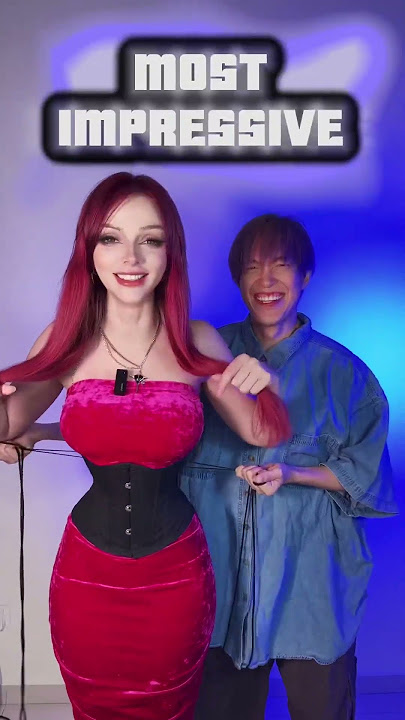 Yamete kudasai with corset. Who won?? 🤯🤔 @Mamiko  #beatbox #challenge #fyp