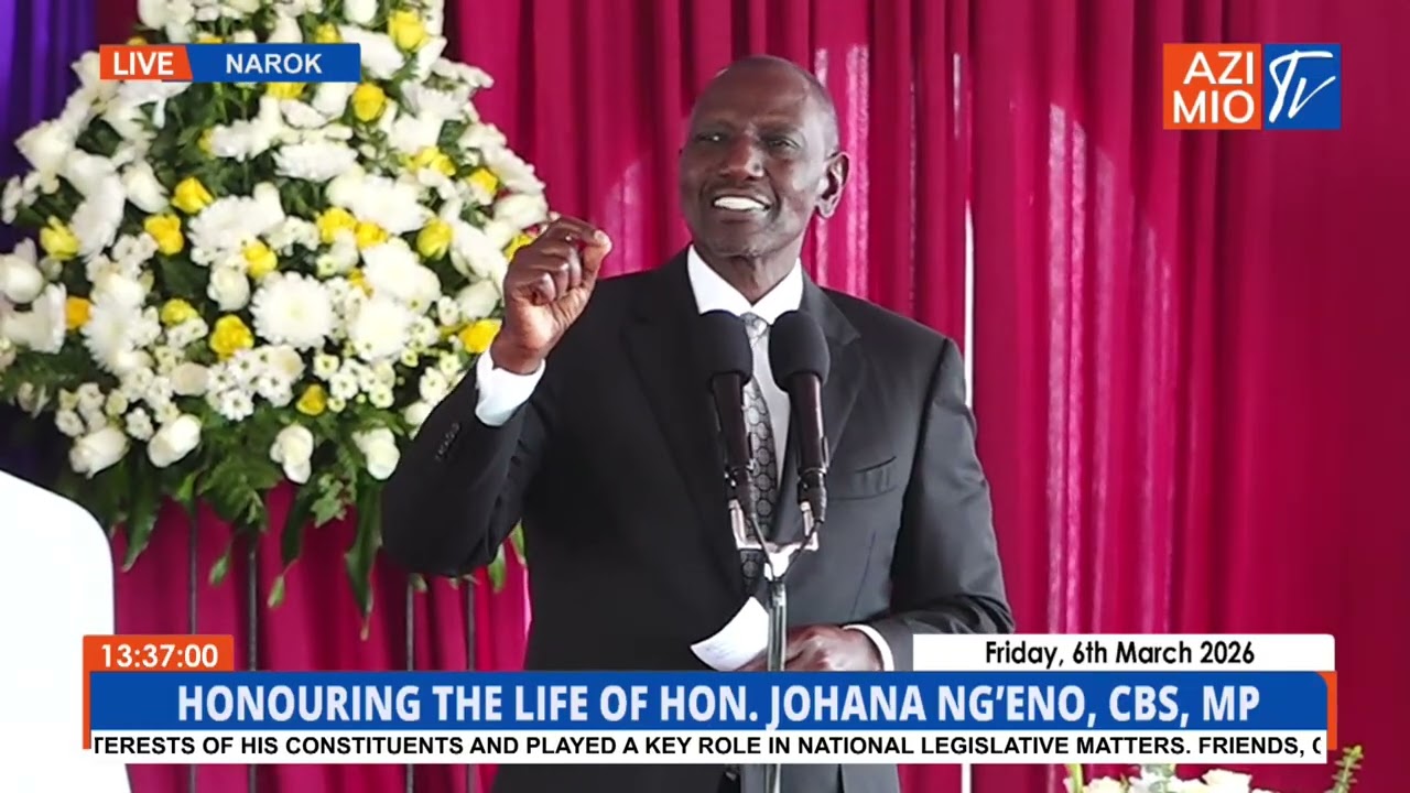 SPECIAL RECOGNITION: Emotional Moment as RUTO Renames Shauri Moyo Estate to Honour Johanna Ng’eno