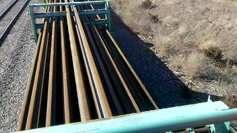 Rail Train unloading