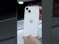 Full-cover transparent hydrogel protective film for iPhone 13