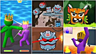 Bounce Ball 4 Love and Roller Ball 3 Fight All Bosses Vs Giant Rush Fight All Bosses screenshot 2