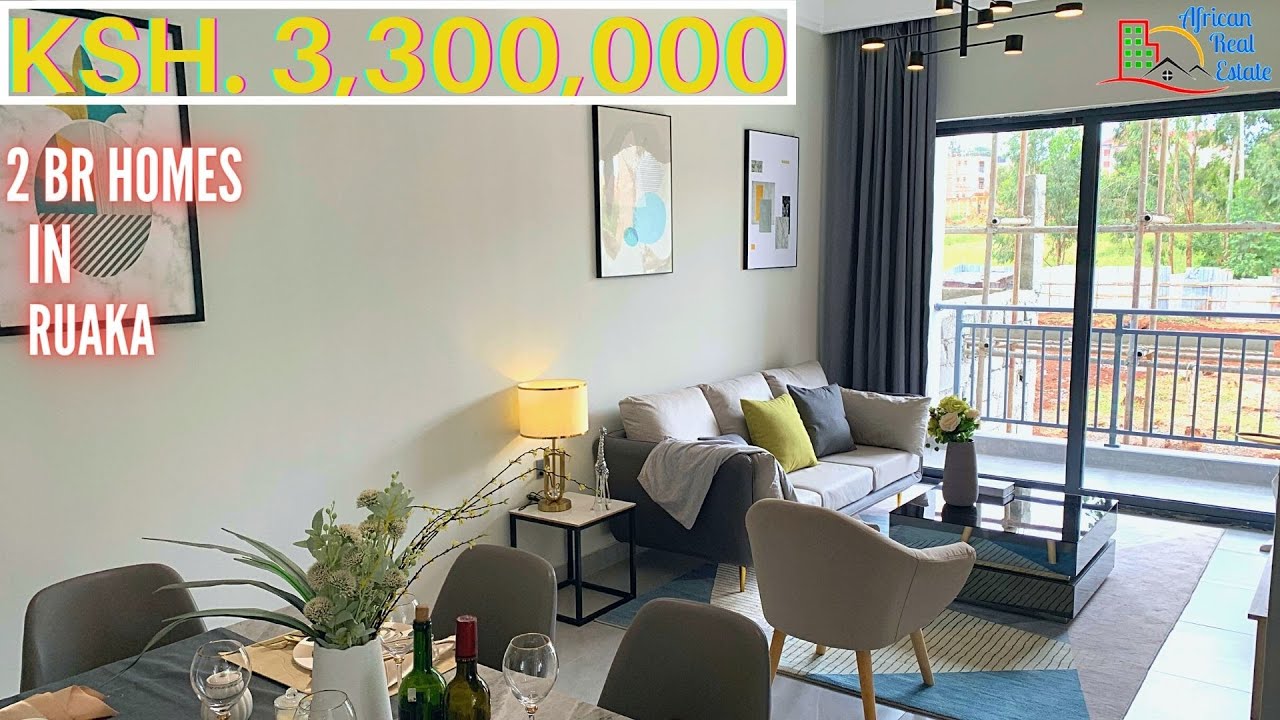 Inside one of the modern highrise homes in Kiambu County  - PRICES From Ksh. 3.3 Million