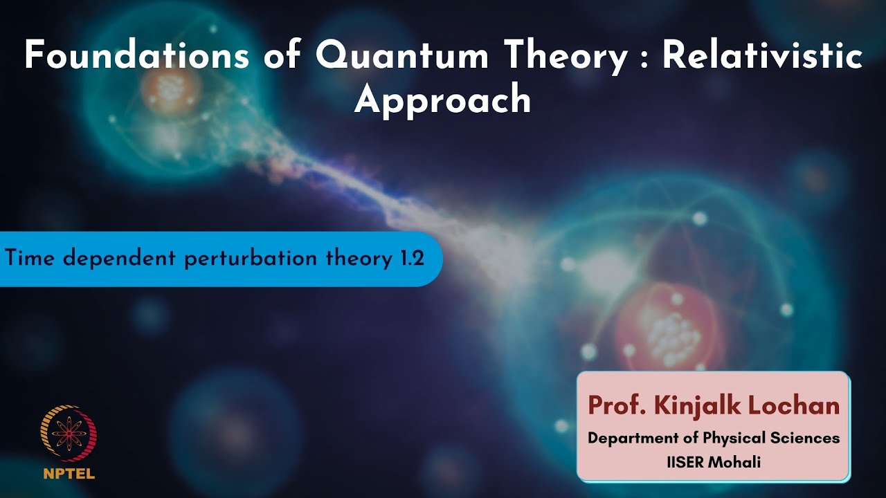 Time dependent perturbation theory 1.2 - YouTube