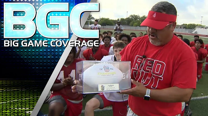 WATCH: Judson presented with game ball for defeati...