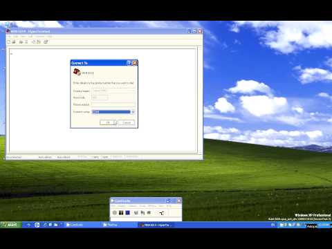 Volktek 5214 Connecting a Hyperterminal