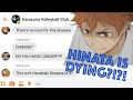 HINATA IS DYING?!?! | kagehina lyric prank