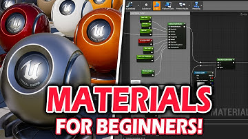 Unreal Engine 4 MATERIALS TUTORIAL FOR BEGINNERS AND NEWBIES