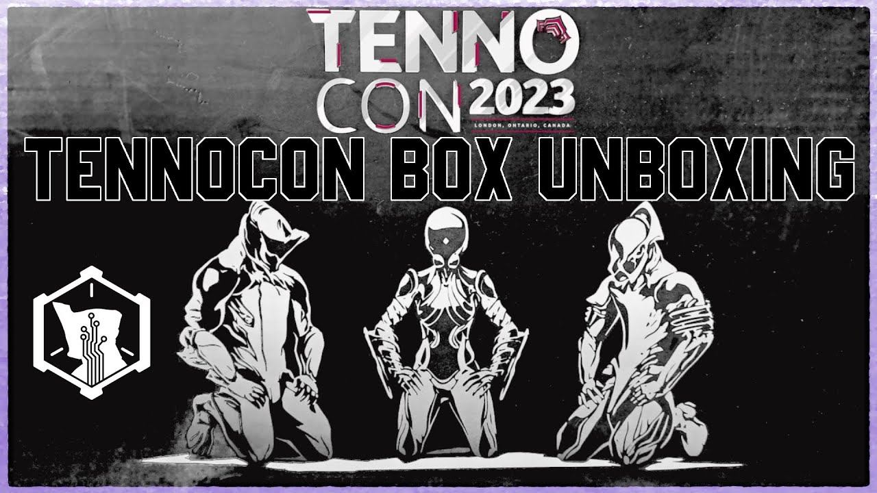 Tennocon 2023 Box Unboxing - A gift from DE to the Creators - Void Key ...
