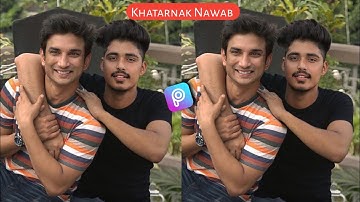 Khatarnak Nawab shushant Singh Rajput Photo Editing | Khatarnak Nawab Editing | khatarnak creation