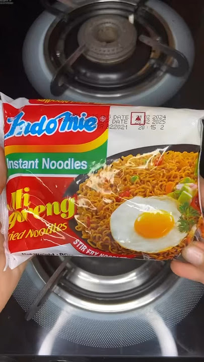 First Time Trying Indomie Fried Noodles🔥🍜🌶️🤤#cvs #shorts #noodles dles