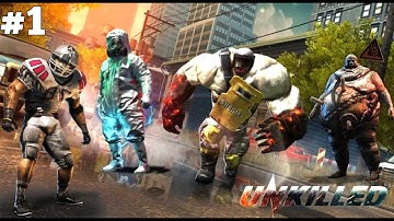 City infected with deadly zombies 🧟‍♂️ Unkilled gameplay for Android/ IOS | Deca_Games