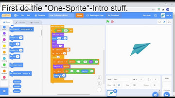 How to BOUNCE effect in 5 minutes // Scratch