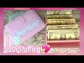 💖 August Cash Envelopes and Sinking Funds Stuffing | Paycheck 1 | Low Income