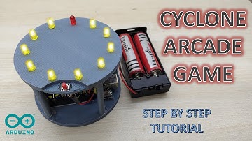 Cyclone Arcade Game using Arduino Uno || Step by Step tutorial #arduinoproject