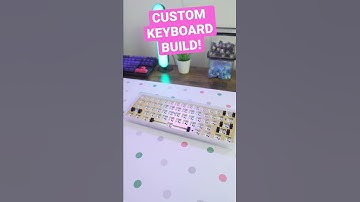 My NEW Custom Keyboard Build! #shorts