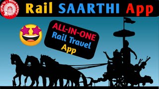 Rail SAARTHI App | How to use Rail Saarthi App in Hindi | All in one Rail Travel App | UrInvestshala screenshot 2