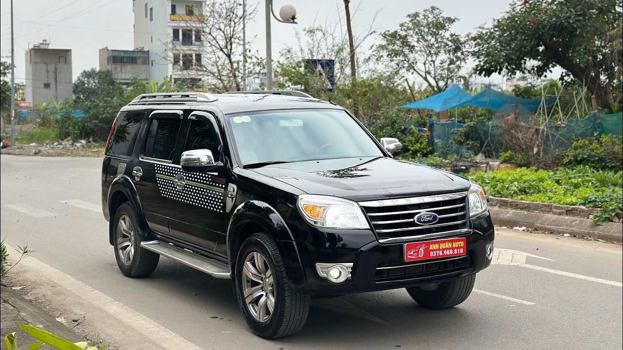 208tr FORD EVEREST 2009AT LIMITED PHOM MỚI máy điện 0376468818
