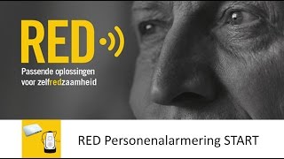 Red Animatie Personenalarmering