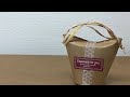 紙コップで作る！バスケットバッグラッピング