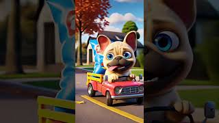 Cute Dogs Giant Autumn Gift Brings Home Huge Chip Bag For A Tasty Yogurt Dip