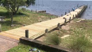 OLD DOCK MAKEOVER!!