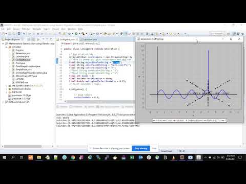 Mathematical Optimization using Genetic Algorithm