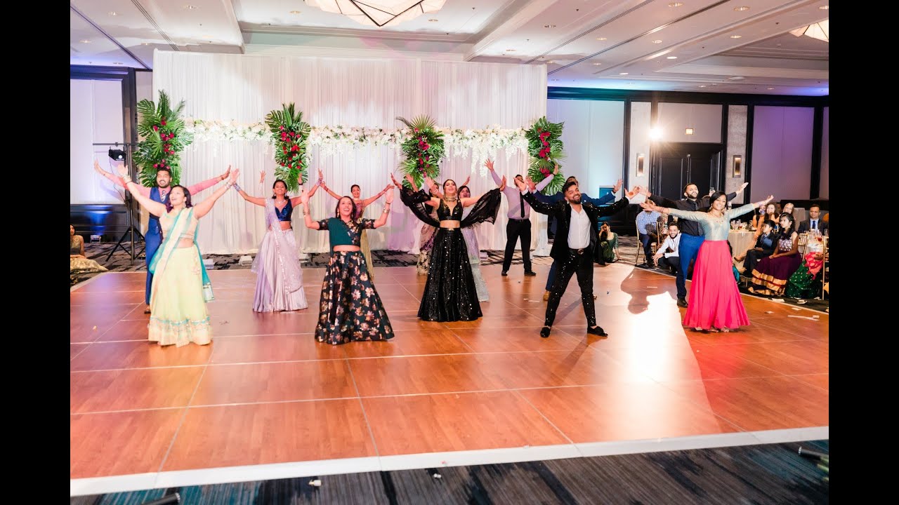 Nina and Rakesh Reception Dance