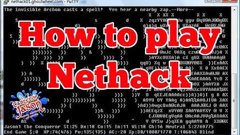 Nethack | How to play, plus demo