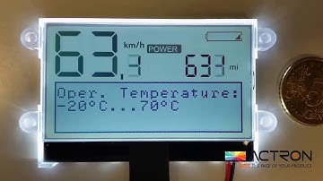 128x35px + Segments LCD COG | UC1701 | Interface: SPI
