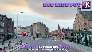 The Jewel (ASDA) to Edinburgh New Town | Scotland | Lothian Bus Route 5 | Bus Ride POV 4K