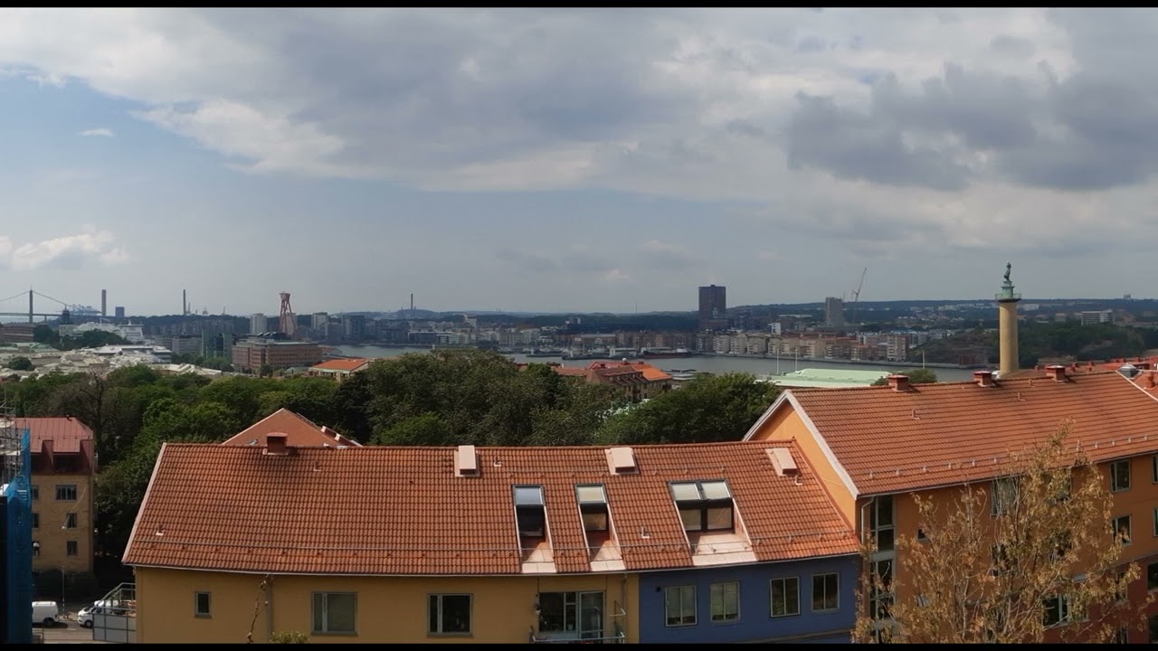 Panorama video of Central Gothenburg