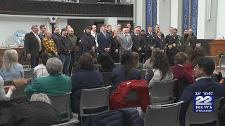 Chicopee Fire Department swears-in three new firefighters and promotes three others